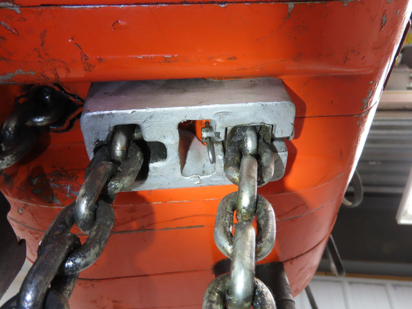 CM Lodestar RR 2 Ton Electric Chain Hoist 16 FPM 18' Lift 14' Pendant 230/460