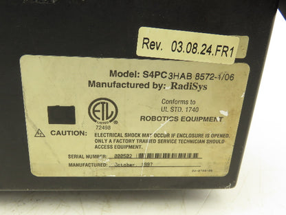 ABB Radisys 3HAB 8572-1/06 Operator Interface Panel Computer