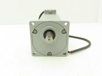 Nissei GFV-18-25-S60 GTR Inline Gearmotor 25:1 Ratio 60W 66rpm 100VAC 1PH