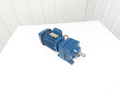 Sew Eurodrive R37 DRN80M4 Inline Gearmotor 1Hp 230/460V 3PH 24.42 Ratio 72rpm