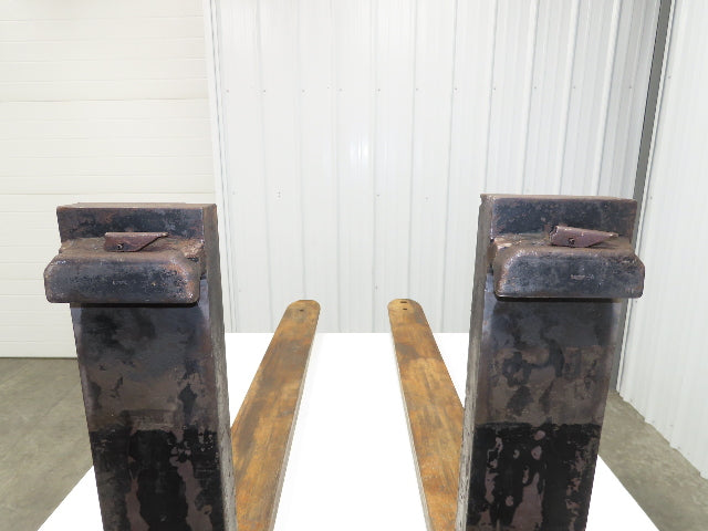 6x60" Class 3 Steel Forklift Forks 20" Carriage 1-Pair