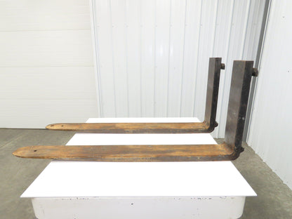 6x60" Class 3 Steel Forklift Forks 20" Carriage 1-Pair