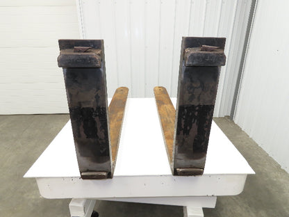 6x60" Class 3 Steel Forklift Forks 20" Carriage 1-Pair