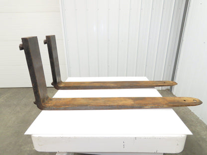 6x60" Class 3 Steel Forklift Forks 20" Carriage 1-Pair