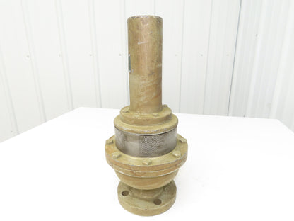 Tokyo Shida Komusho 36846 Vacuum Safety Valve DN50 2" Flanged