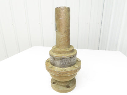 Tokyo Shida Komusho 36846 Vacuum Safety Valve DN50 2" Flanged