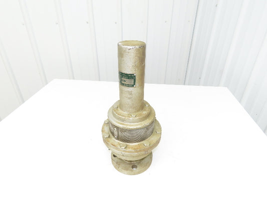 Tokyo Shida Komusho 36846 Vacuum Safety Valve DN50 2" Flanged
