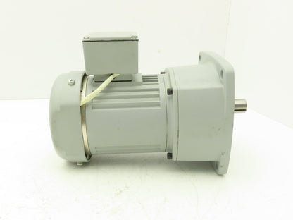 Nissei G3F22N200-UTB010NA GTR Inline Gearmotor 200:1 100W 8.5rpm 220VAC 3PH