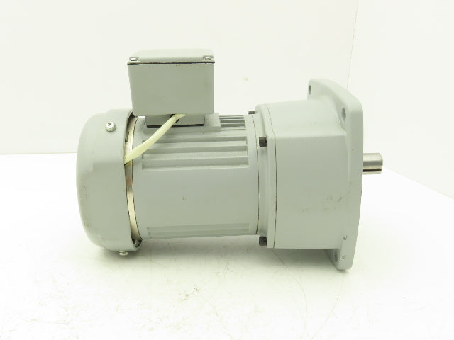 Nissei G3F22N200-UTB010NA GTR Inline Gearmotor 200:1 100W 8.5rpm 220VAC 3PH