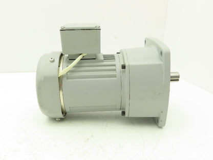 Nissei G3F22N200-UTB010NA GTR Inline Gearmotor 200:1 100W 8.5rpm 220VAC 3PH