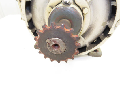 Louis Allis Type JMKL 2-Speed AC Motor 2/1Hp 1680/840 RPM 460V 3PH 254 Frame