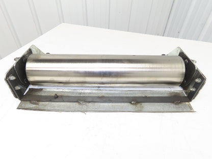 Automotion 5"x 22.5" Crowned Tail Pulley Assy for 24" Belt Conveyor w/Bearings