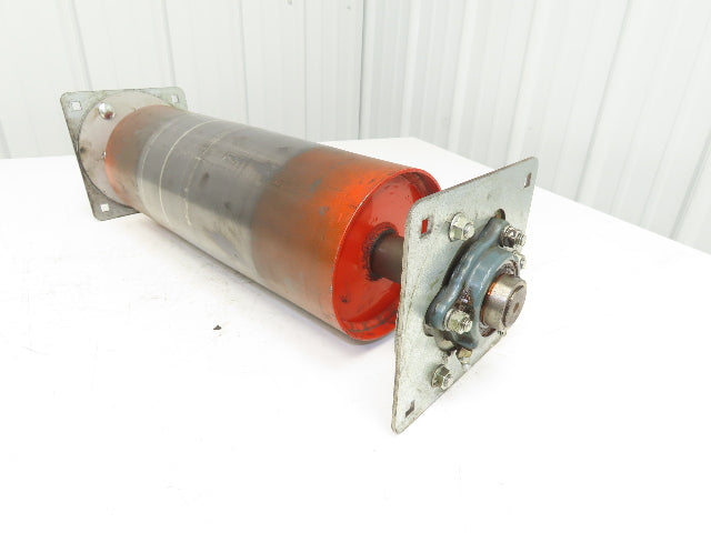 Hytrol 6"x 16.5" Center Drive Pulley for 22" Conveyor 1-1/2" Shafts w/Bearings