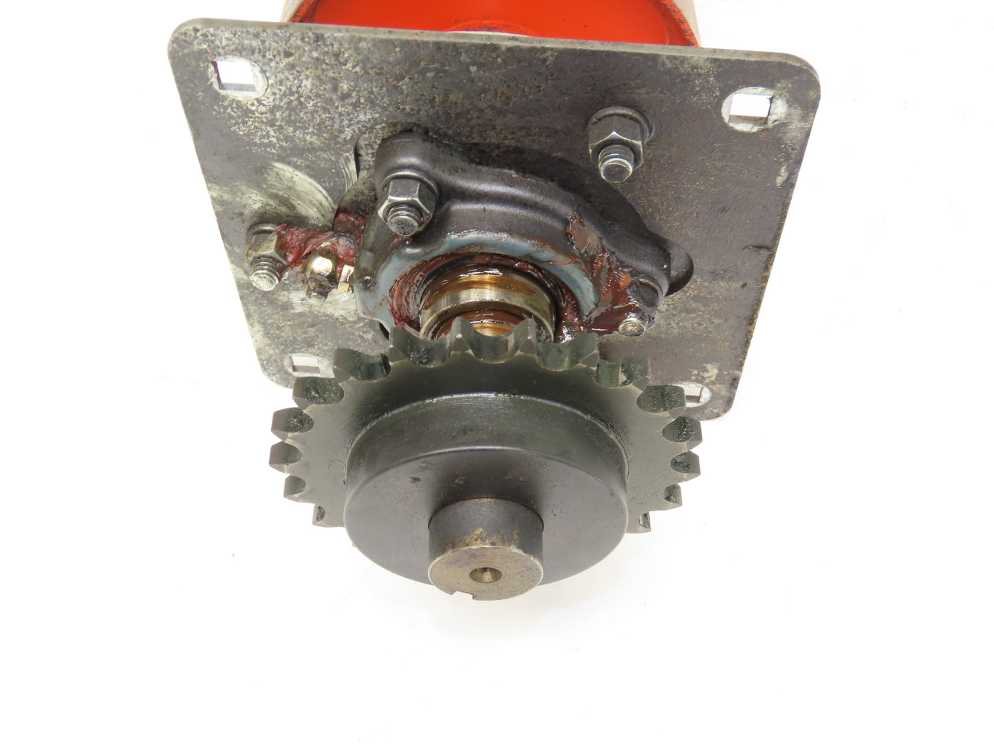 Hytrol 6"x 16.5" Center Drive Pulley for 22" Conveyor 1-1/2" Shafts w/Bearings