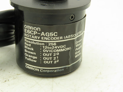 Omron E6CP-AG5C Rotary Absolute Encoder 6mm Shaft
