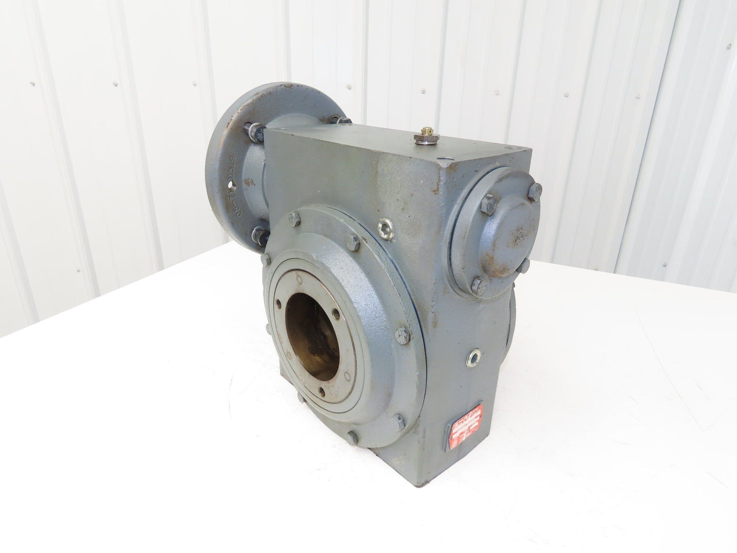 Hub City 525 Worm Gearbox 20:1 Reducer 14.6Hp 87.5rpm 213TC Hollow Shaft