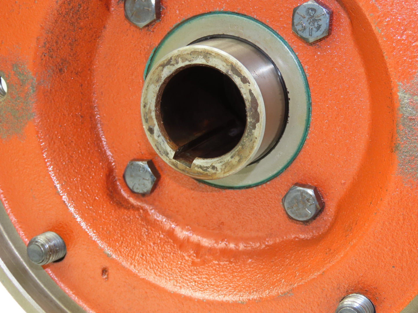 Hub City 525 Worm Gearbox 20:1 Reducer 14.6Hp 87.5rpm 213TC Hollow Shaft