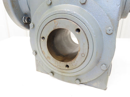Hub City 525 Worm Gearbox 20:1 Reducer 14.6Hp 87.5rpm 213TC Hollow Shaft
