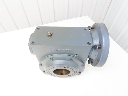 Hub City 525 Worm Gearbox 20:1 Reducer 14.6Hp 87.5rpm 213TC Hollow Shaft