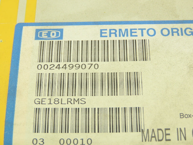 Parker GE18LRMS Male Stud Connector 18mm Tube x 1/2" BSPP Lot of 10
