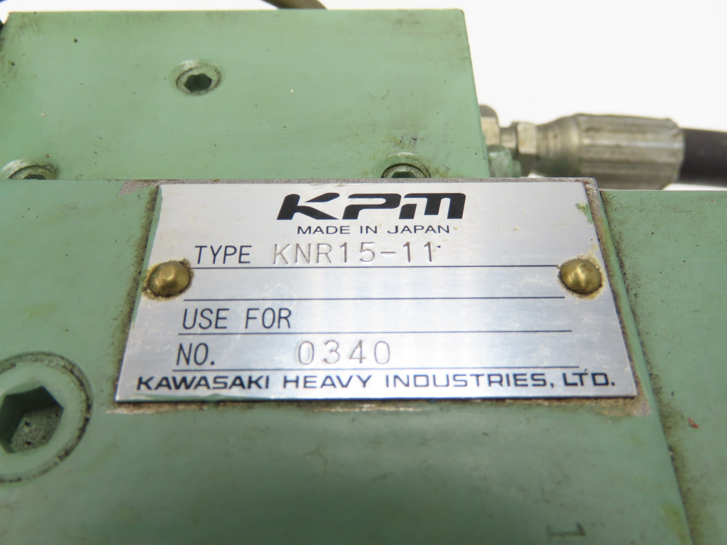 Kawasaki KPM NVH172K119L-EPC-11F Hydraulic Variable Piston Pump 80gpm 5000psi