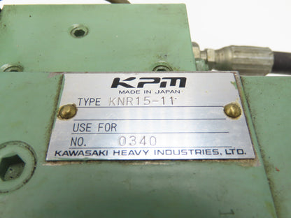 Kawasaki KPM NVH172K119L-EPC-11F Hydraulic Variable Piston Pump 80gpm 5000psi