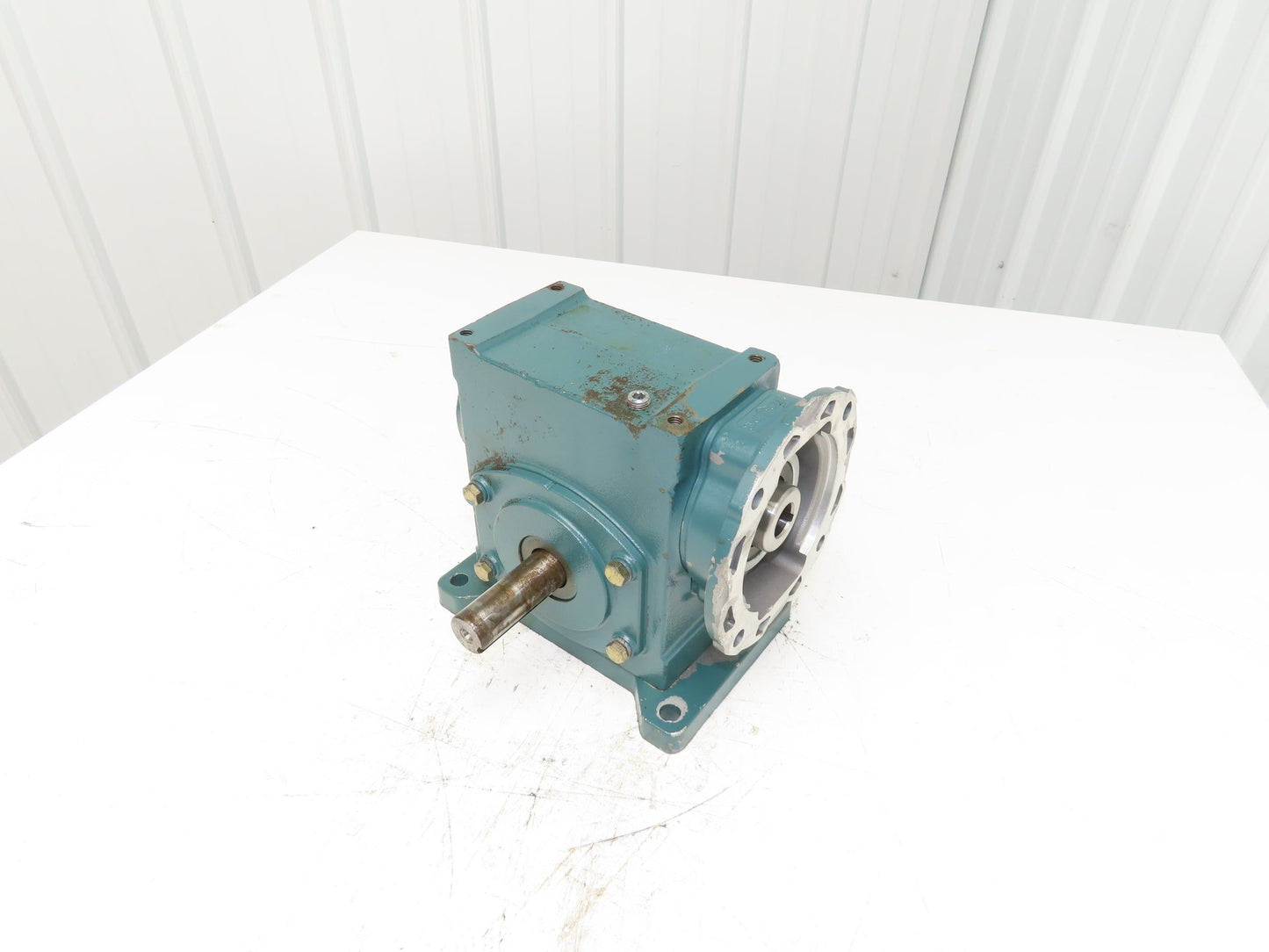 Dodge 26Q10L14 Worm Gearbox Tigear 10:1 Reducer 4.92Hp 175rpm 143TC LH Output
