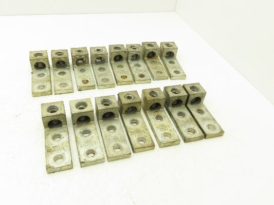 CMC LA-600-2 Lug Mechanical Wire Connector AL9CU 2AWG-600MCM Lot of 15
