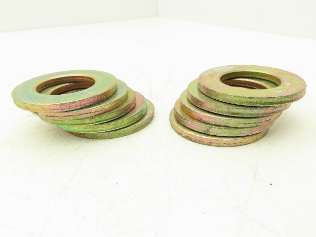 Brighton Best 448026 L9 Tension Flat Washers Zinc Yellow Cr3 1-1/2" Lot of 10