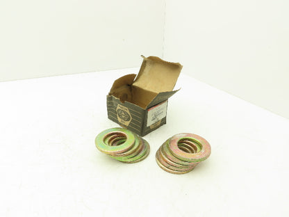 Brighton Best 448026 L9 Tension Flat Washers Zinc Yellow Cr3 1-1/2" Lot of 10