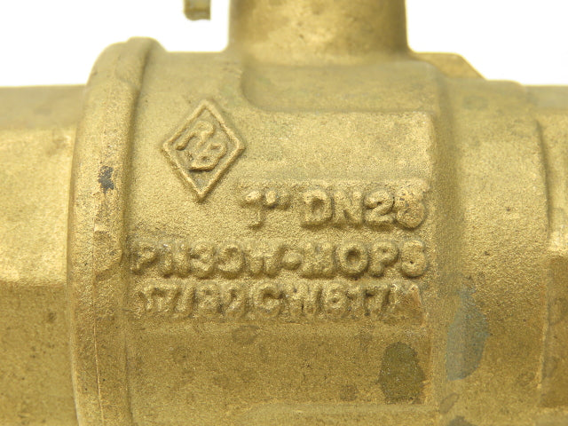 Apollo International PN30W-MOP5 Ball Valve Manual Quarter Turn 1" NPT Lot of 3