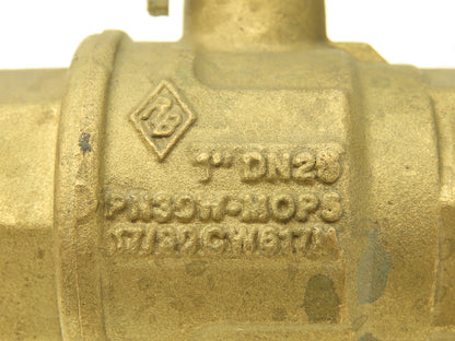 Apollo International PN30W-MOP5 Ball Valve Manual Quarter Turn 1" NPT Lot of 3