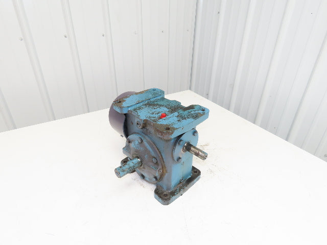 Browning 3000U1-LR10F Worm Gearbox 10:1 Reducer 5.54Hp 175rpm Dual Output