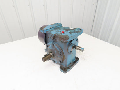 Browning 3000U1-LR10F Worm Gearbox 10:1 Reducer 5.54Hp 175rpm Dual Output