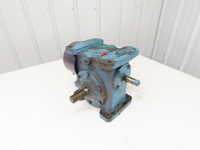 Browning 3000U1-LR10F Worm Gearbox 10:1 Reducer 5.54Hp 175rpm Dual Output