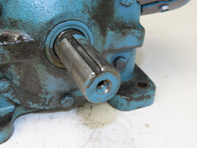 Browning 3000U1-LR10F Worm Gearbox 10:1 Reducer 5.54Hp 175rpm Dual Output