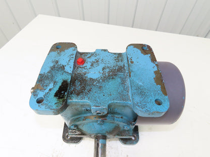 Browning 3000U1-LR10F Worm Gearbox 10:1 Reducer 5.54Hp 175rpm Dual Output