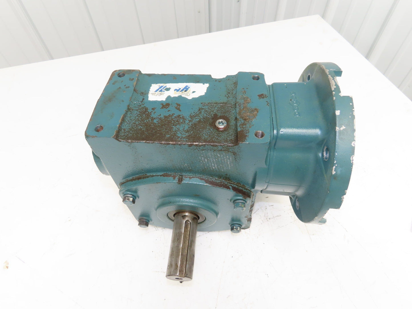 Dodge 35Q15LR18 Tigear Worm Gearbox 15:1 Reducer 7.6Hp 117rpm 182TC Dual Output