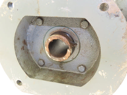 Hub City 216 Worm Gearbox 40:1 Reducer 1Hp 62.5rpm 56C Hollow Shaft 0220-61425