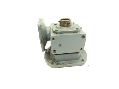 Hub City 216 Worm Gearbox 40:1 Reducer 1Hp 62.5rpm 56C Hollow Shaft 0220-61425