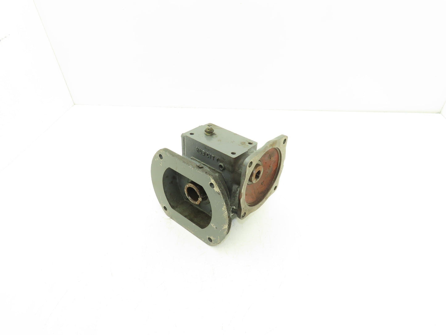 Hub City 216 Worm Gearbox 40:1 Reducer 1Hp 62.5rpm 56C Hollow Shaft 0220-61425