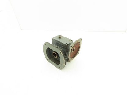 Hub City 216 Worm Gearbox 40:1 Reducer 1Hp 62.5rpm 56C Hollow Shaft 0220-61425