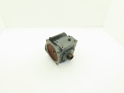 Hub City 216 Worm Gearbox 40:1 Reducer 1Hp 62.5rpm 56C Hollow Shaft 0220-61425