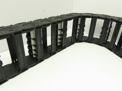 Tsubaki Energy Chain Cable Carrier Conveyor 103" Long 1-1/2" x 3-15/16" ID