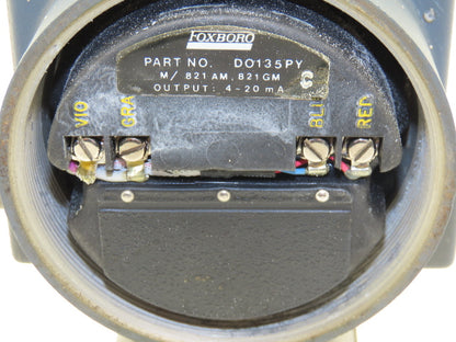 Foxboro 821GM-IS1NL2 Pressure Transmitter 1/2"NPT 12.5-65vdc