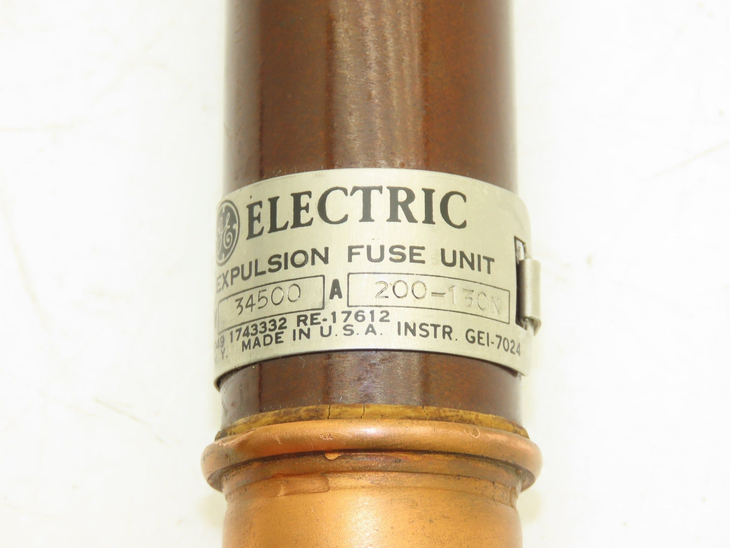 GE General Electric EG-1 Expulsion Fuse 200A 34500V 200-130N 770mm