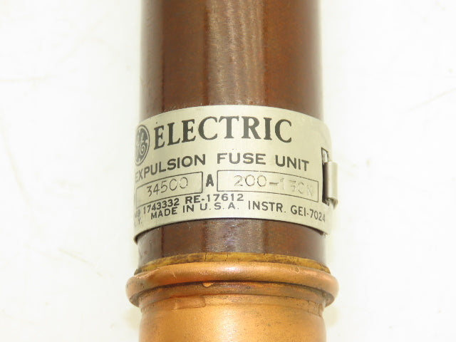 GE General Electric EG-1 Expulsion Fuse 200A 34500V 200-130N 770mm