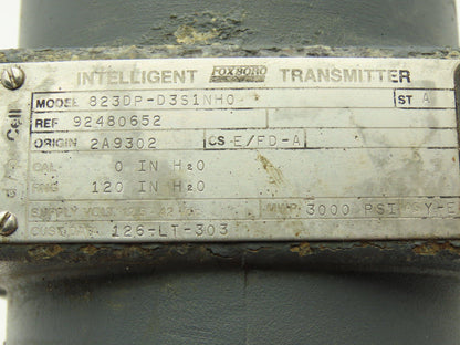 Foxboro 823DP-D3S1NH0 Intelligent Differential Pressure Transmitter 12.5-65vdc