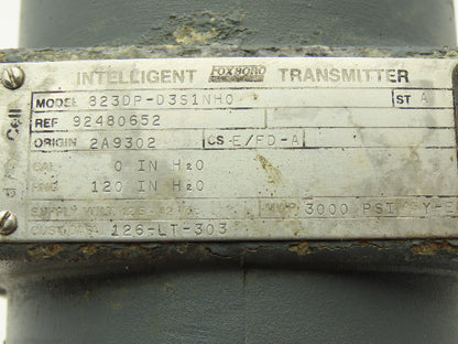 Foxboro 823DP-D3S1NH0 Intelligent Differential Pressure Transmitter 12.5-65vdc