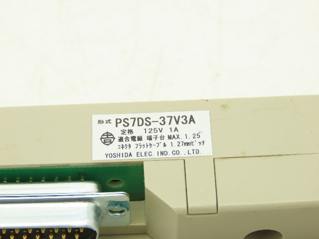 Yoshida PS7DS-37V3A Terminal Block 37-Pin 125V 1A Lot of 5